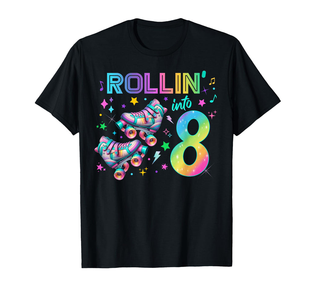 Roller Skates Birthday Outfit T-Shirt - Novelty Apparel Unisex - T-Shirt, Sweatshirt, Hoodie