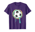 Soccer Ball Graffiti Paint T-Shirt - Casual Everyday Wear Unisex - T-Shirt, Sweatshirt, Hoodie
