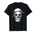 Hiphop Skull Red Do Rag Bandana Old T-Shirt - Novelty Apparel Men Women - T-Shirt, Sweatshirt, Hoodie