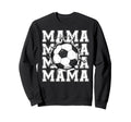 Soccer Mama Cracked Wall Family Sweatshirt - Fun Novelty Design for Adults - T-Shirt, Sweatshirt, Hoodie