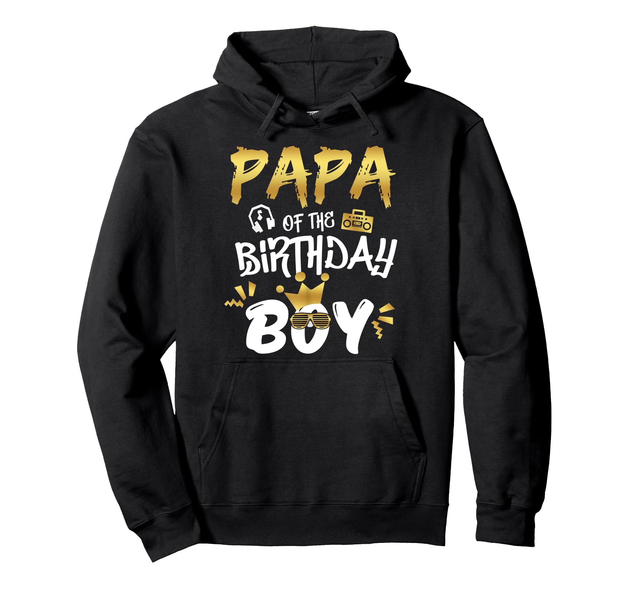 Papa Birthday Notorious One Old Hoodie - Custom Art Print for Adults - T-Shirt, Sweatshirt, Hoodie