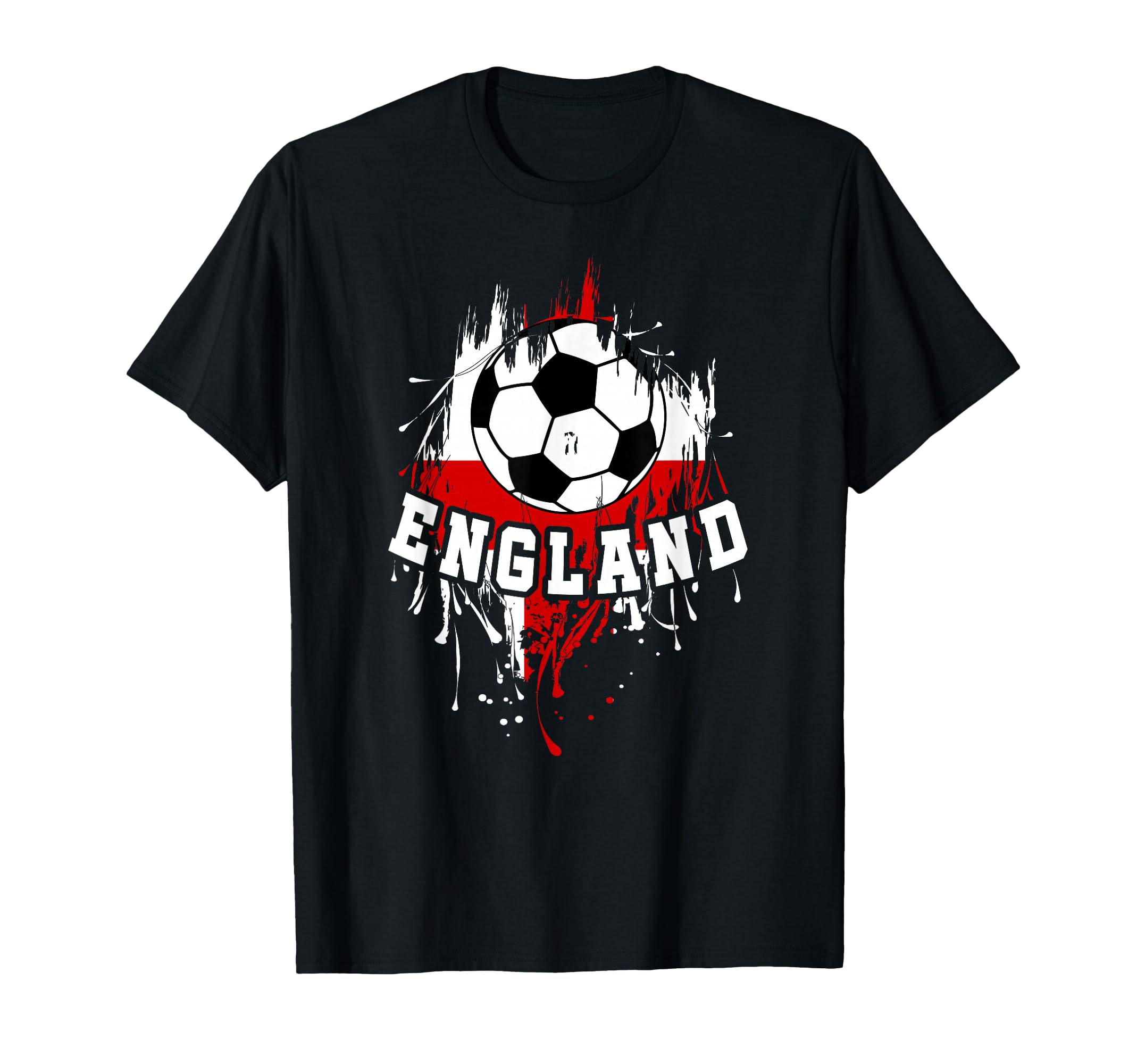 England Soccer English Football T-Shirt - Custom Art Print for Adults - T-Shirt, Sweatshirt, Hoodie