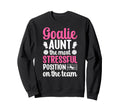Funny Soccer Goalie Aunt Sweatshirt - Casual Everyday Wear for Adults - T-Shirt, Sweatshirt, Hoodie