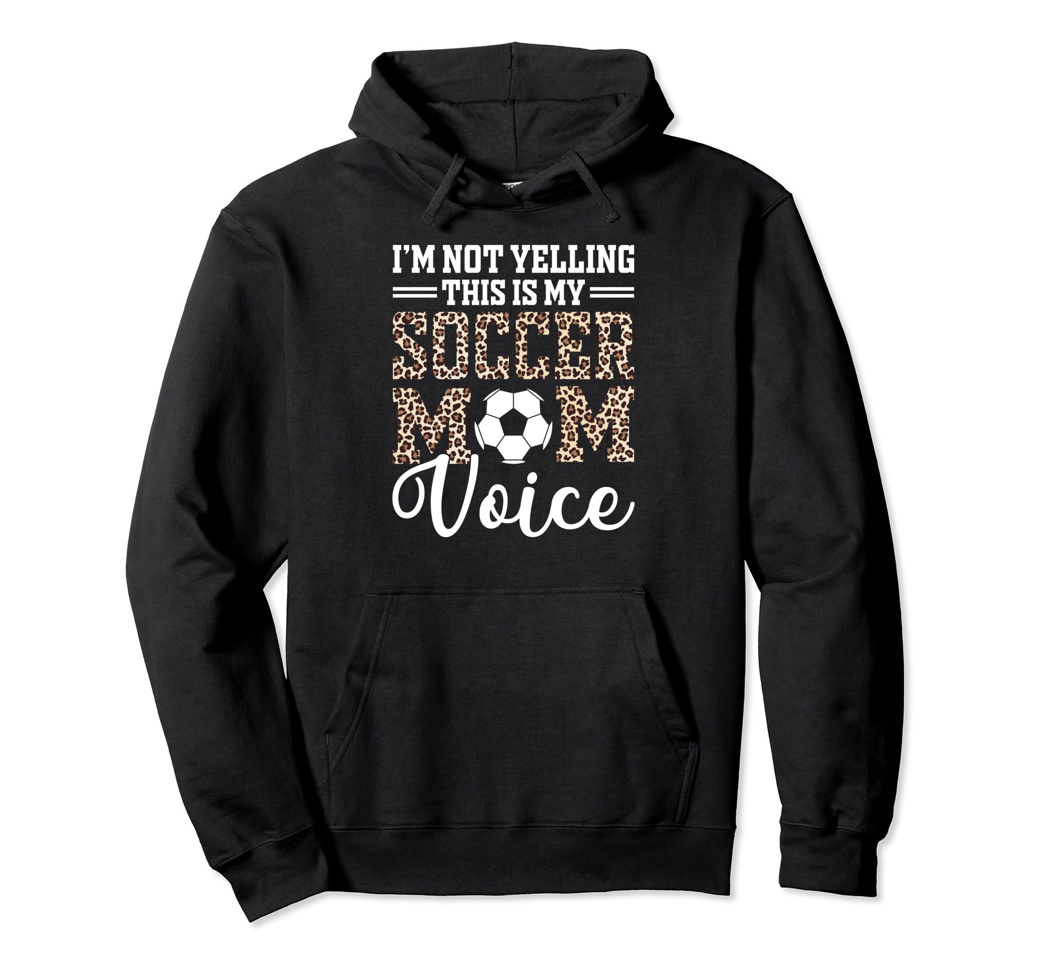 This Is My Soccer Mom Voice Mothers Day Hoodie - Aesthetic Graphic Unisex - T-Shirt, Sweatshirt, Hoodie