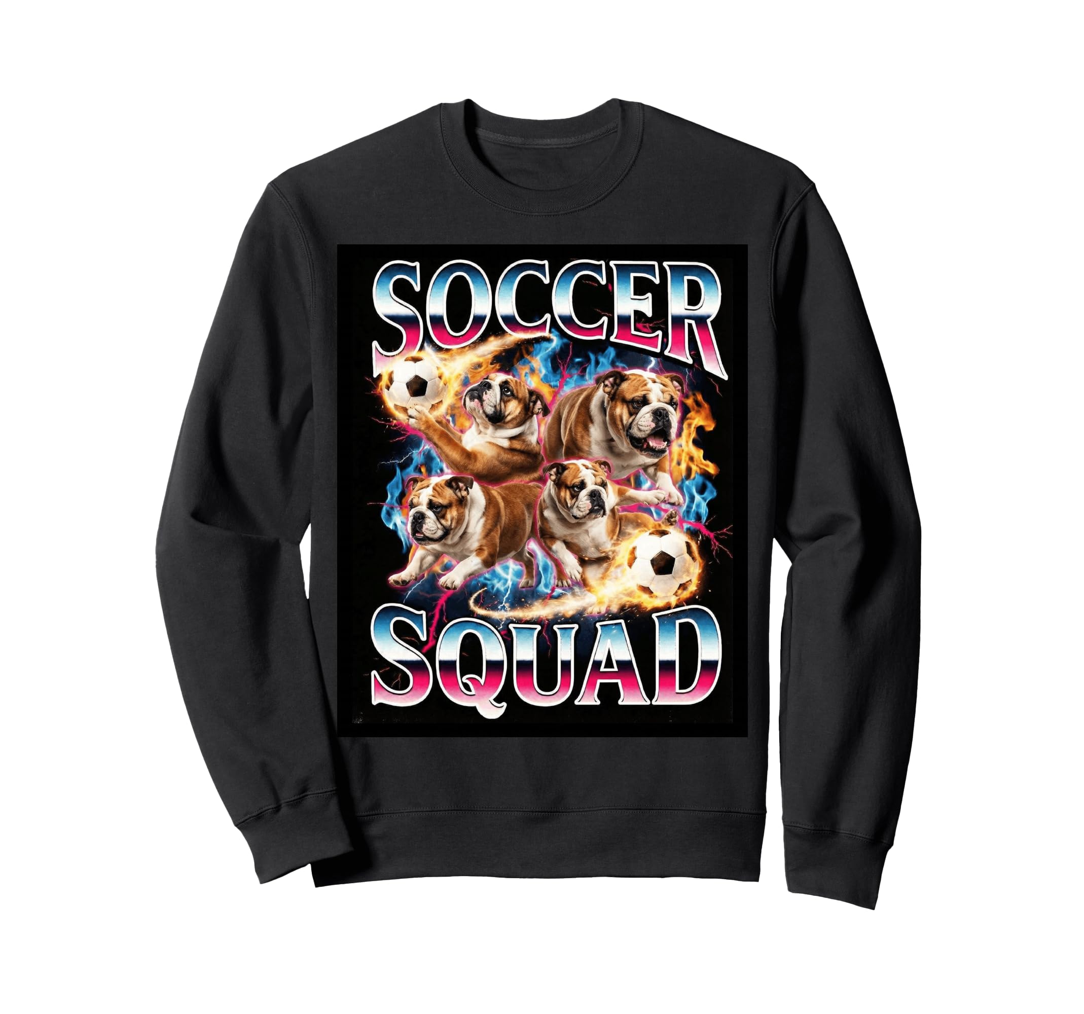 Funny Soccer Squad Meme Bootleg Sweatshirt - Casual Everyday Wear Unisex - T-Shirt, Sweatshirt, Hoodie