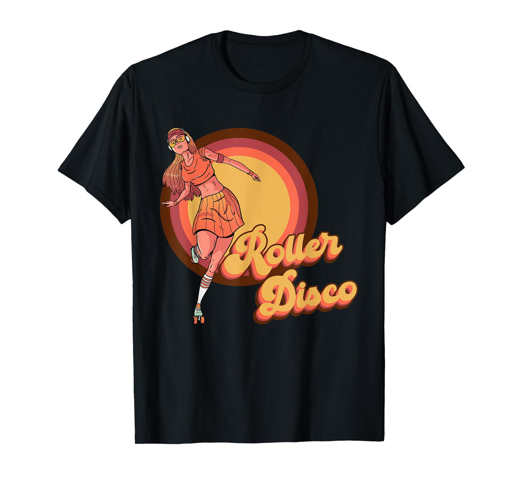 Roller Derby 70S Roller Disco Skating T-Shirt - Custom Art Print for Adults - T-Shirt, Sweatshirt, Hoodie