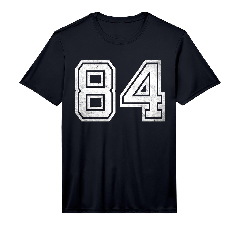Distressed Number 84 Sport Number T-Shirt - Aesthetic Graphic Men Women - T-Shirt, Sweatshirt, Hoodie