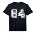 Distressed Number 84 Sport Number T-Shirt - Aesthetic Graphic Men Women - T-Shirt, Sweatshirt, Hoodie