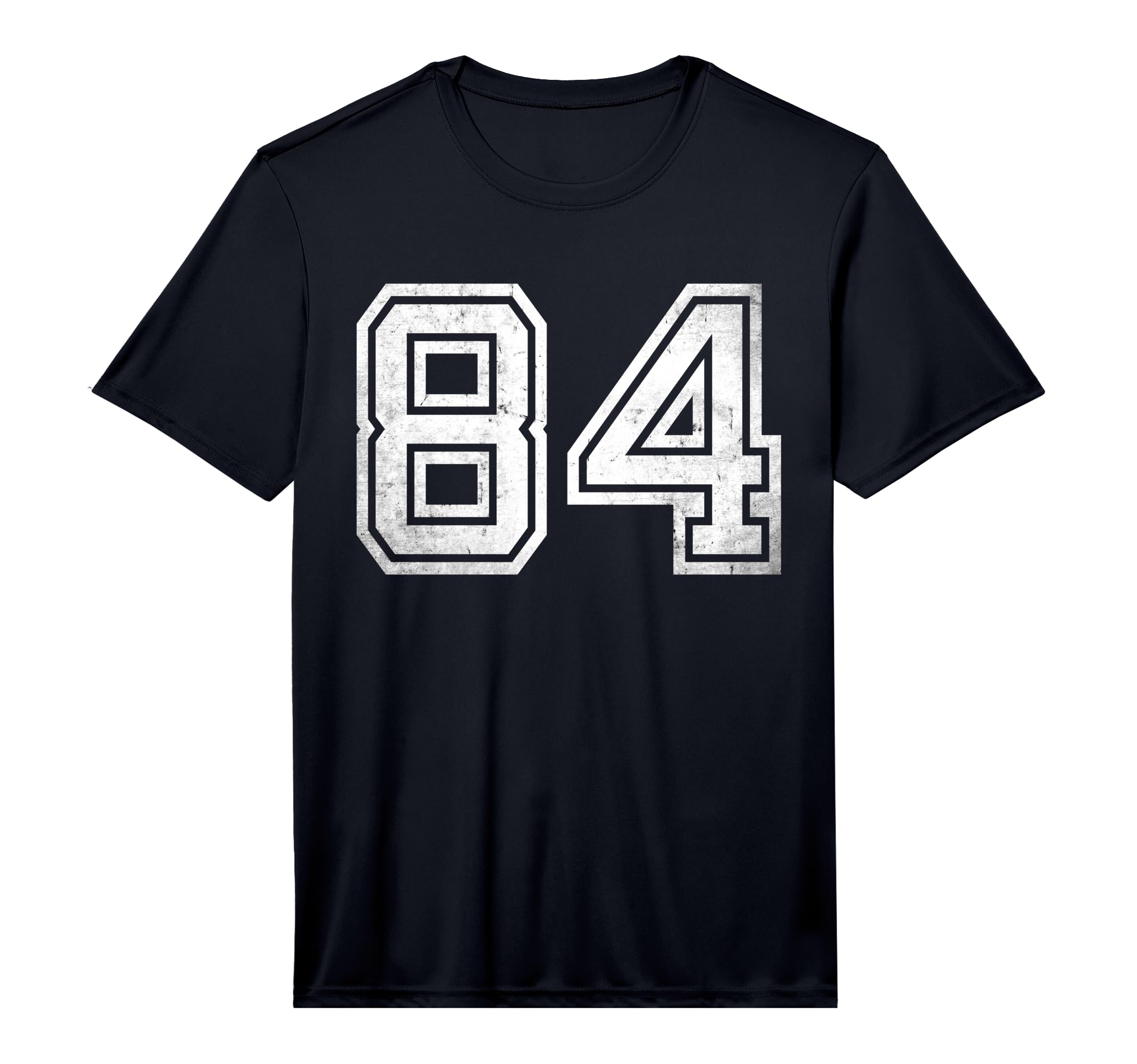 Distressed Number 84 Sport Number T-Shirt - Aesthetic Graphic Men Women - T-Shirt, Sweatshirt, Hoodie