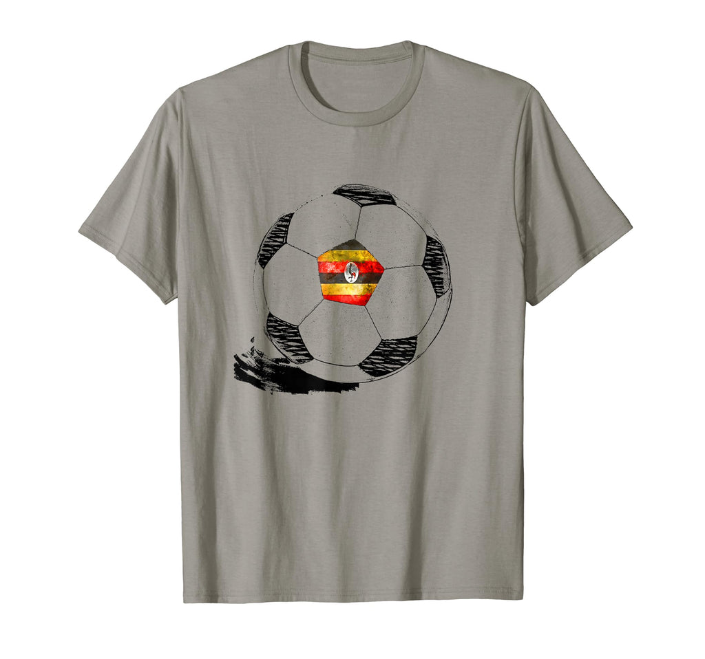 Soccer Uganda Flag Ugandans Pride T-Shirt - Unique Graphic for Adults - T-Shirt, Sweatshirt, Hoodie