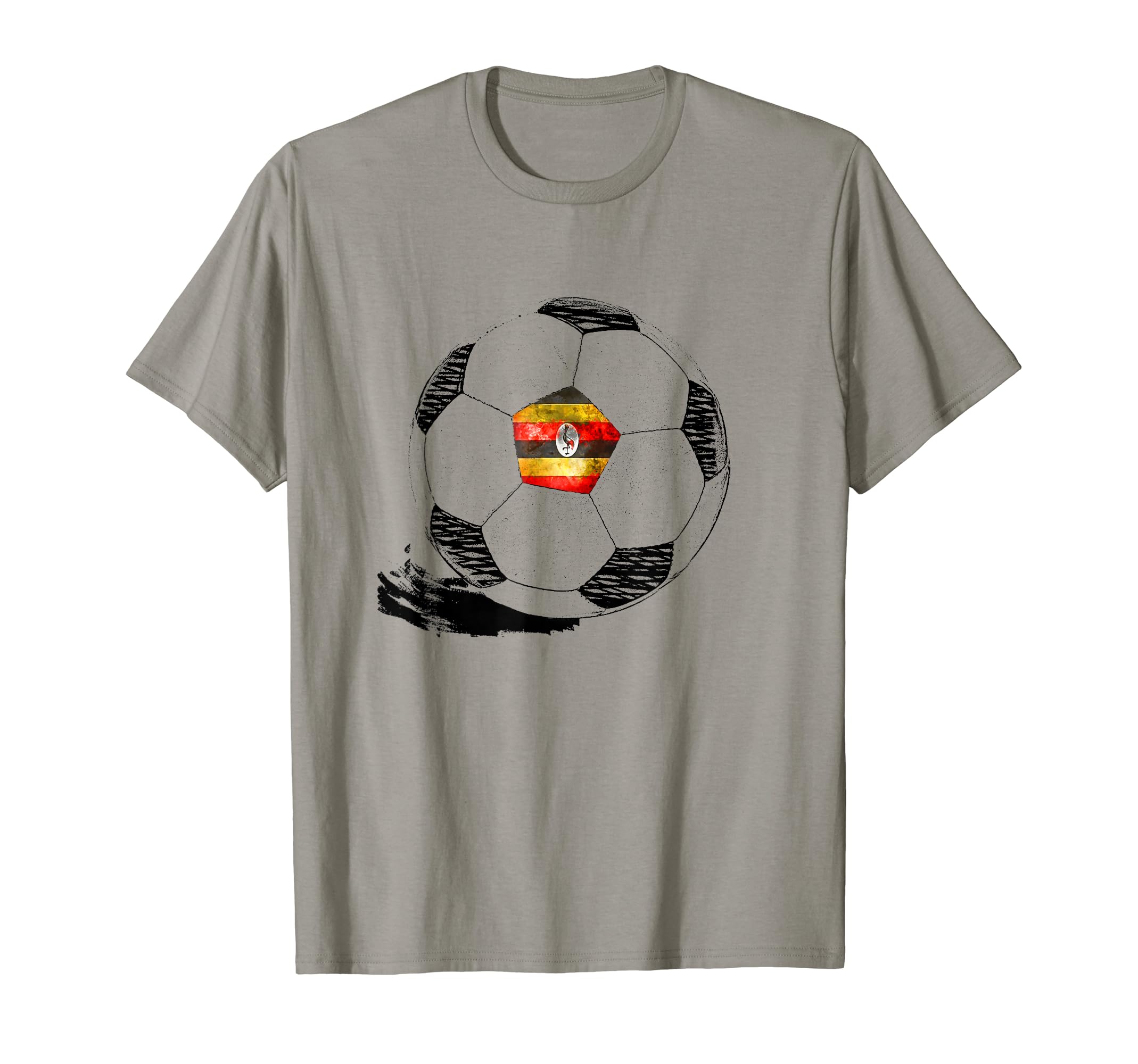 Soccer Uganda Flag Ugandans Pride T-Shirt - Unique Graphic for Adults - T-Shirt, Sweatshirt, Hoodie