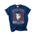 USA Vintage Soccer T-Shirt | American Football Supporter Tee - T-Shirt, Sweatshirt, Hoodie