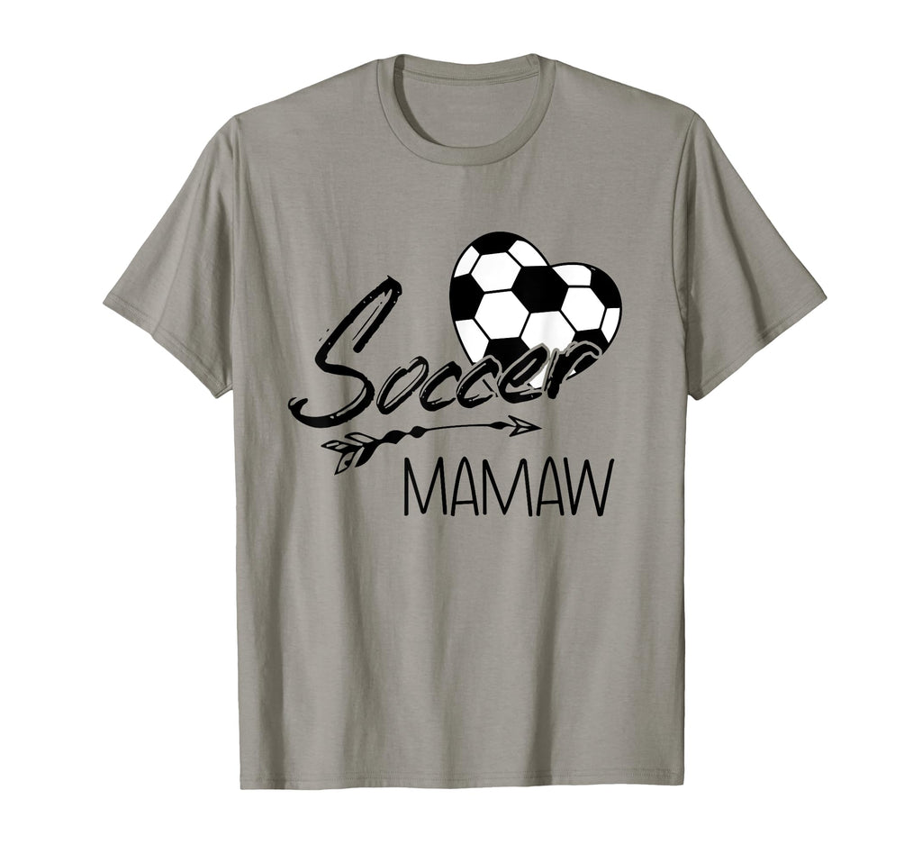 Soccer Mamaw Womens Grandma Gift T-Shirt - Unique Graphic Unisex - T-Shirt, Sweatshirt, Hoodie