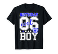 6Th Birthday Blue Soccer Football T-Shirt - Novelty Apparel for Adults - T-Shirt, Sweatshirt, Hoodie