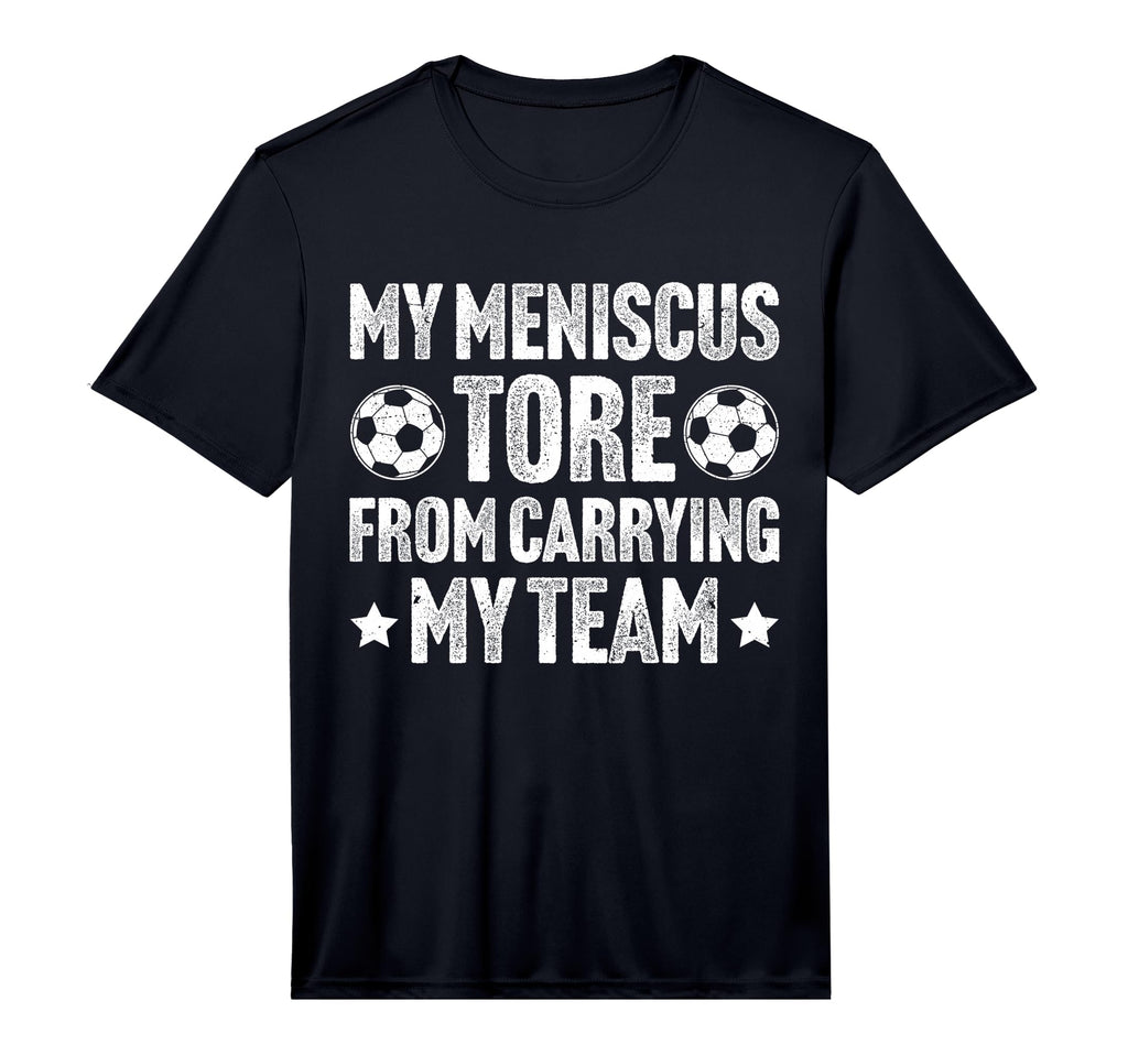 Mens Soccer Torn Meniscus Funny T-Shirt - Aesthetic Graphic Men Women - T-Shirt, Sweatshirt, Hoodie