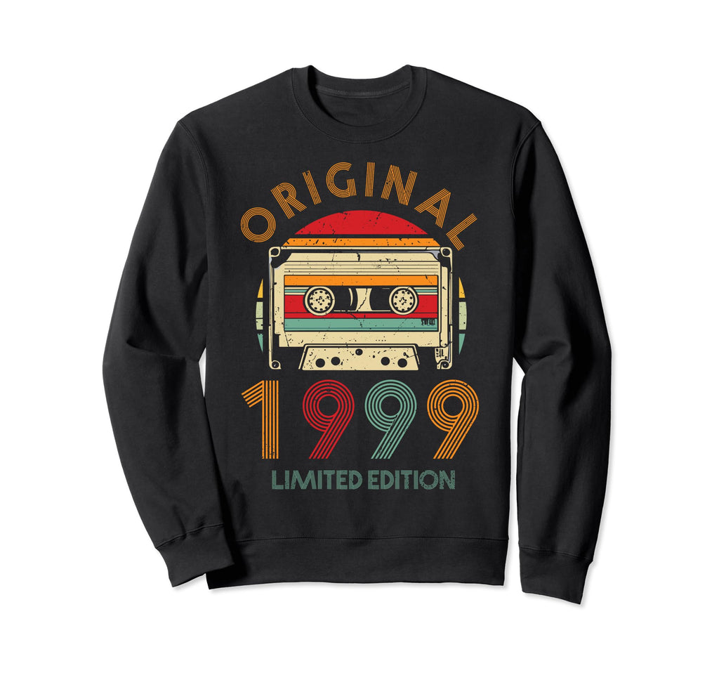 1999 Cassette Tape 25Th Birthday Sweatshirt - Fun Novelty Design Unisex - T-Shirt, Sweatshirt, Hoodie