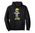 Goalie Elf Soccer Pajama Sport X Mas Hoodie - Fun Novelty Design Men Women - T-Shirt, Sweatshirt, Hoodie