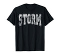 Storm Team Mascot Name Distressed T-Shirt - Aesthetic Graphic Unisex - T-Shirt, Sweatshirt, Hoodie