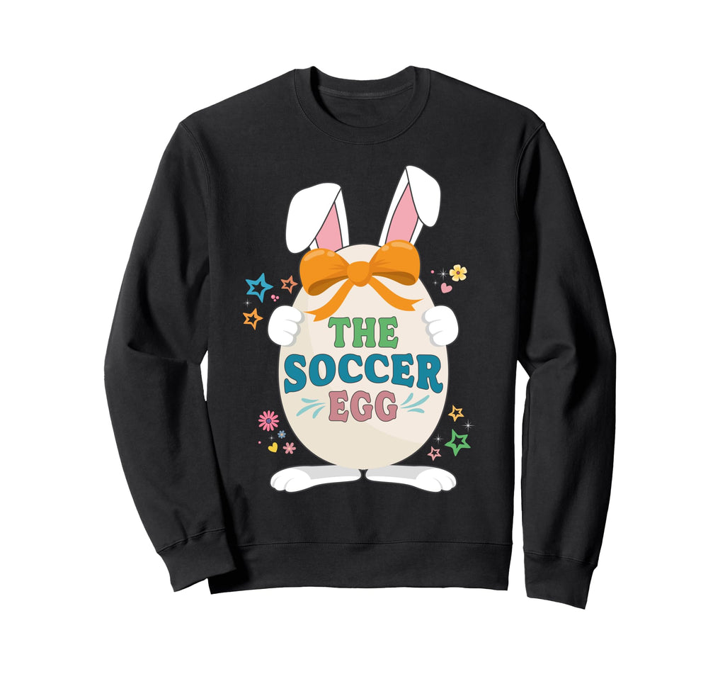 Soccer Egg Easter Matching Family Fun Sweatshirt - Graphic Print Unisex - T-Shirt, Sweatshirt, Hoodie
