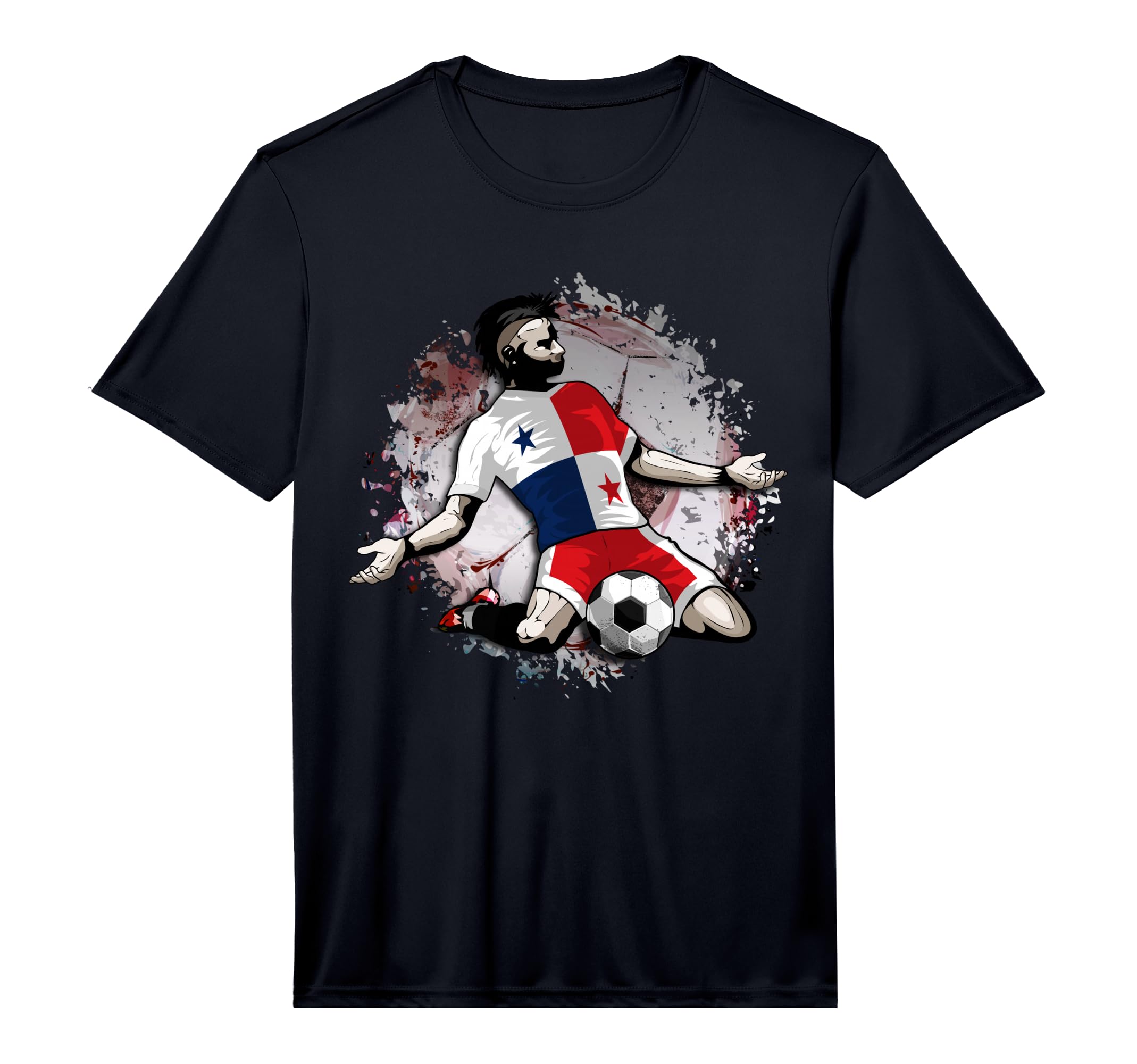 Panama Soccer Panamanian National Flag T-Shirt - Trendy Graphic Unisex - T-Shirt, Sweatshirt, Hoodie