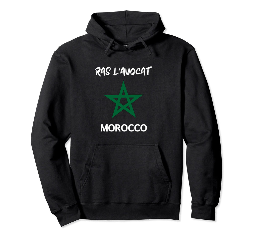 Morocco Flag Moroccan Soccer Morocco Hoodie - Graphic Print Unisex - T-Shirt, Sweatshirt, Hoodie