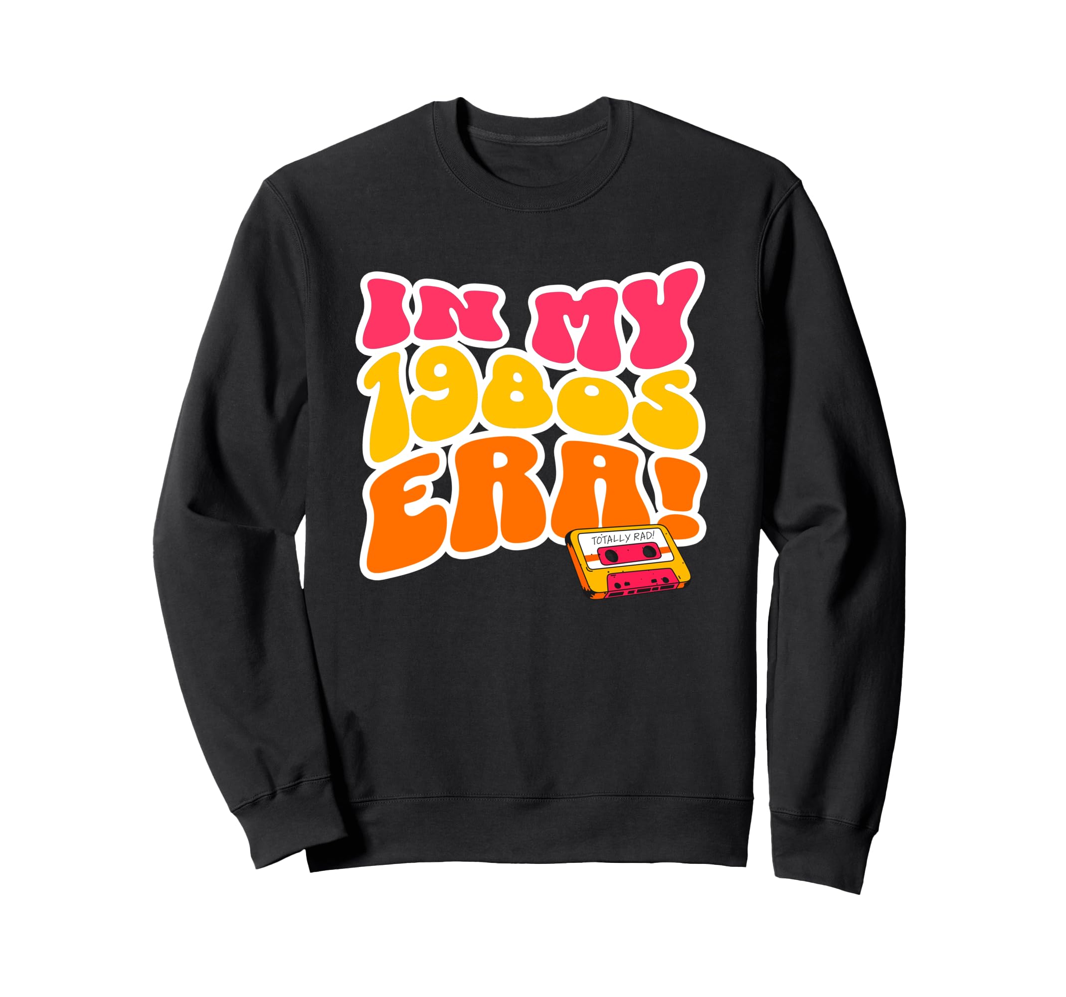 1980S Era Cassette Tape Music Sweatshirt - Minimalist Print Unisex - T-Shirt, Sweatshirt, Hoodie