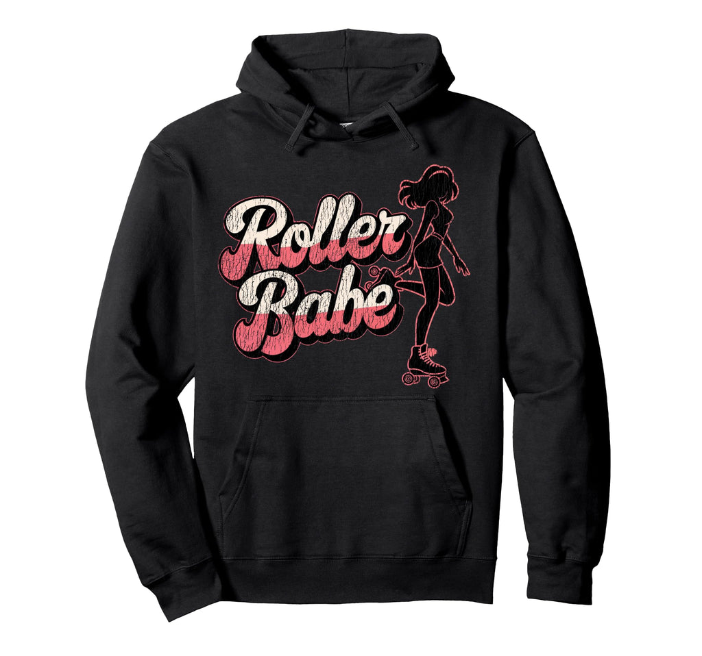 Roller Skating Skate 1970S Roller Babe Hoodie - Streetwear Style Men Women - T-Shirt, Sweatshirt, Hoodie