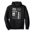 Old School Hip Hop Rap Music Beat Maker Hoodie - Trendy Graphic Men Women - T-Shirt, Sweatshirt, Hoodie