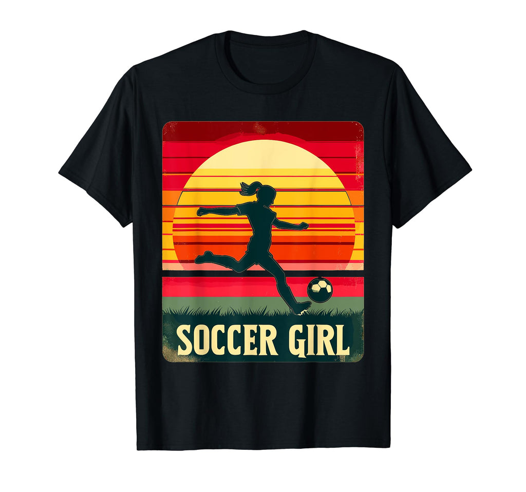 Soccer Sunset T-Shirt - Custom Art Print for Adults - T-Shirt, Sweatshirt, Hoodie