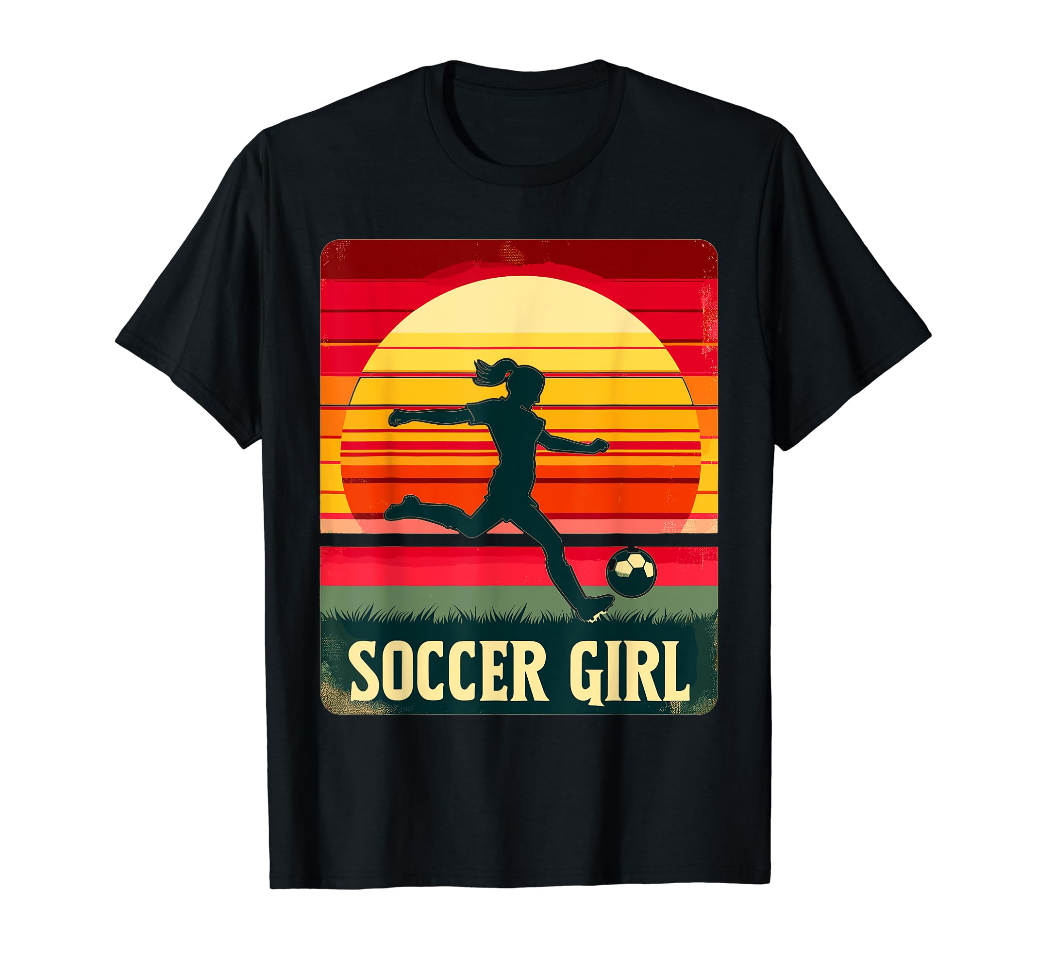 Soccer Sunset T-Shirt - Custom Art Print for Adults - T-Shirt, Sweatshirt, Hoodie