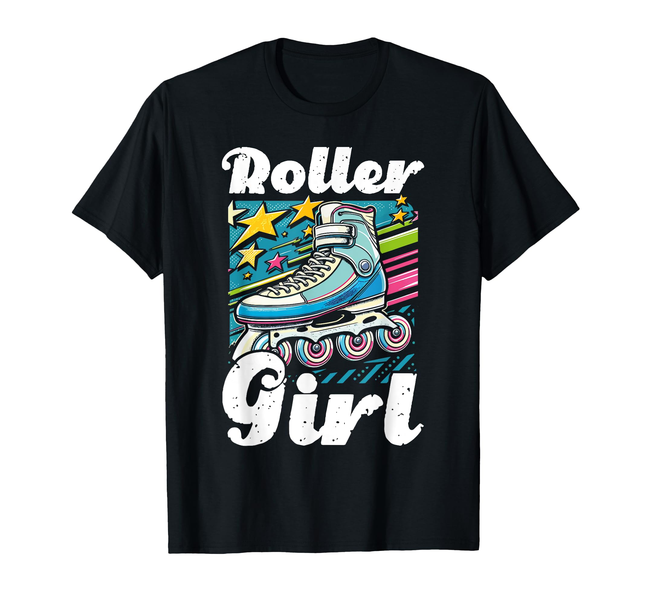 Roller 70S Skating Skater Skate T-Shirt - Graphic Print Unisex - T-Shirt, Sweatshirt, Hoodie