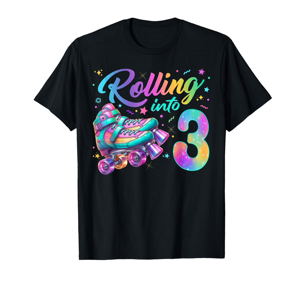 Roller Skates Birthday Skating T-Shirt - Casual Everyday Wear Men Women - T-Shirt, Sweatshirt, Hoodie