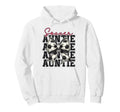 Soccer Auntie Funny Coquette Bow Hoodie - Custom Art Print for Adults - T-Shirt, Sweatshirt, Hoodie