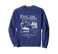 Route 66 Feel Freedom Americana Sweatshirt - Streetwear Style for Adults - T-Shirt, Sweatshirt, Hoodie