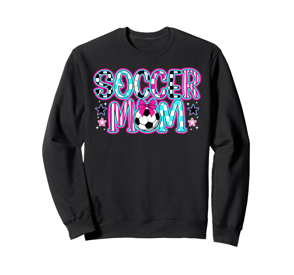 Soccer Mom Soccer Player Mama Sweatshirt - Fun Novelty Design for Adults - T-Shirt, Sweatshirt, Hoodie