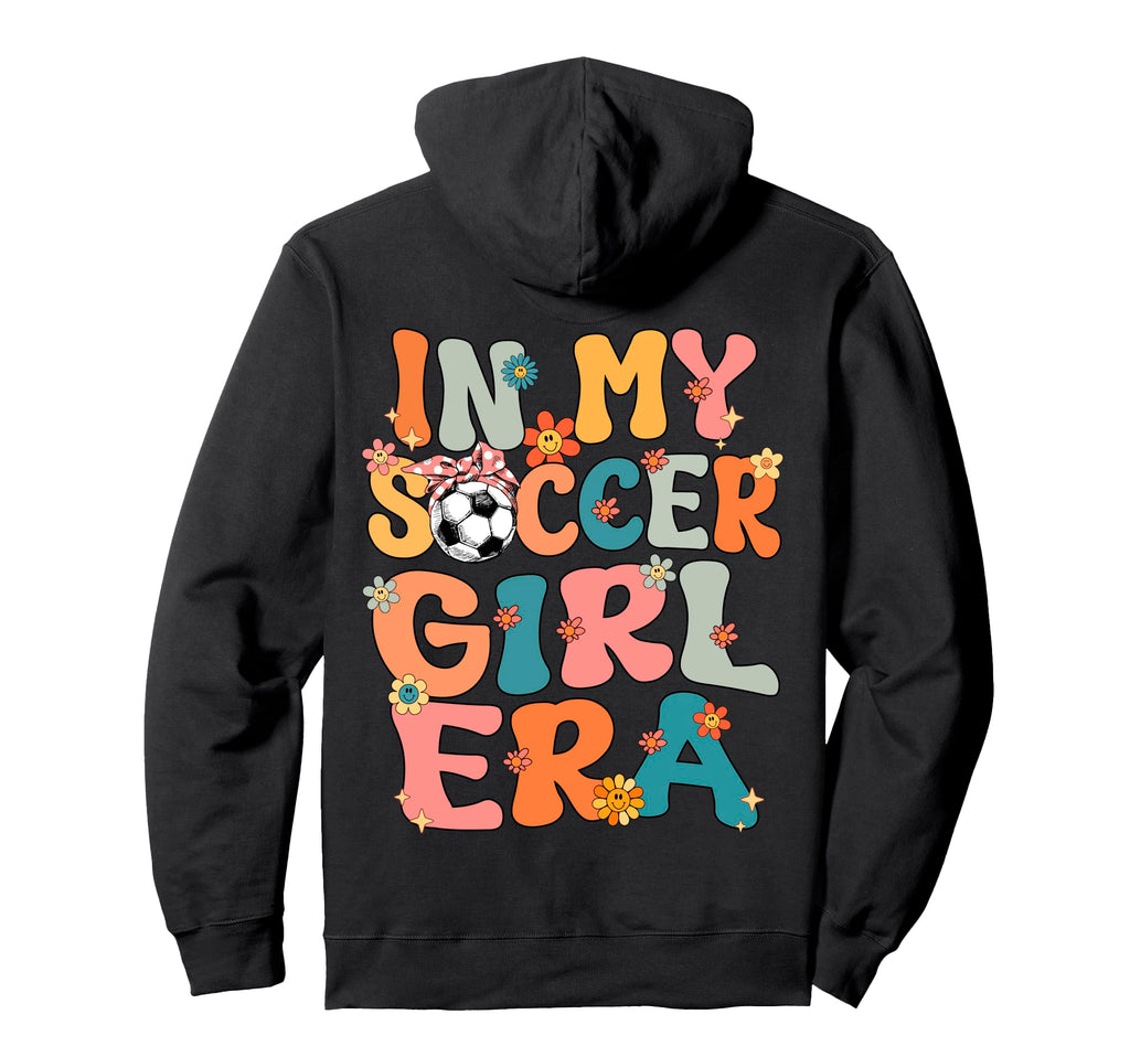 My Soccer Era Groovy Soccer Soccer Hoodie - Minimalist Print Unisex - T-Shirt, Sweatshirt, Hoodie