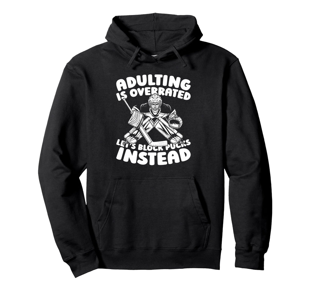 Hockey Goalkeeper Ice Hockey Goalie Hoodie - Minimalist Print Unisex - T-Shirt, Sweatshirt, Hoodie