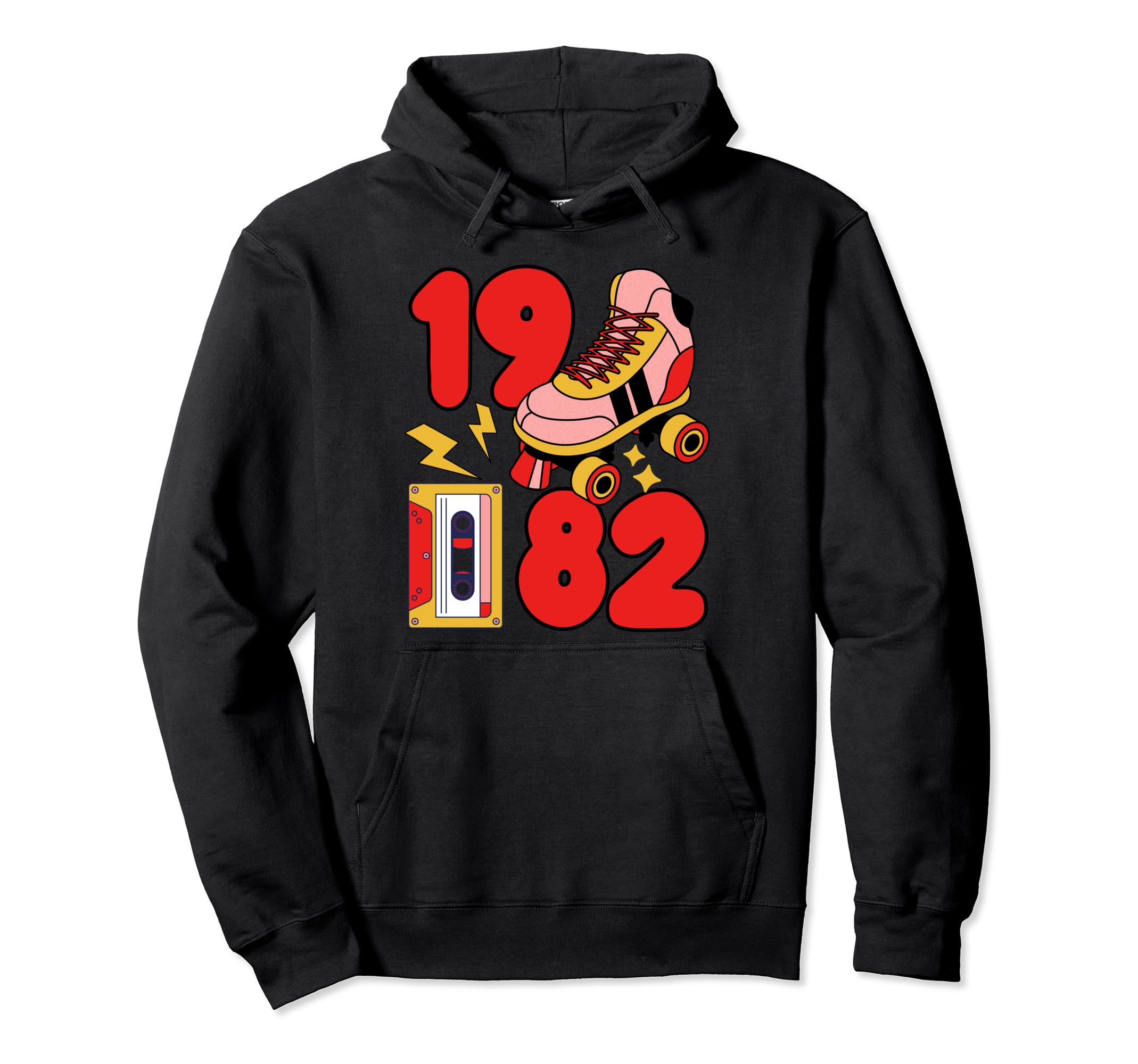80S Vibes Mixed Tapes Roller Skates Hoodie - Streetwear Style Men Women - T-Shirt, Sweatshirt, Hoodie