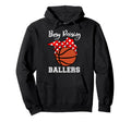 Busy Raising Ballers Funny Basketball Mom Hoodie - Trendy Graphic Unisex - T-Shirt, Sweatshirt, Hoodie