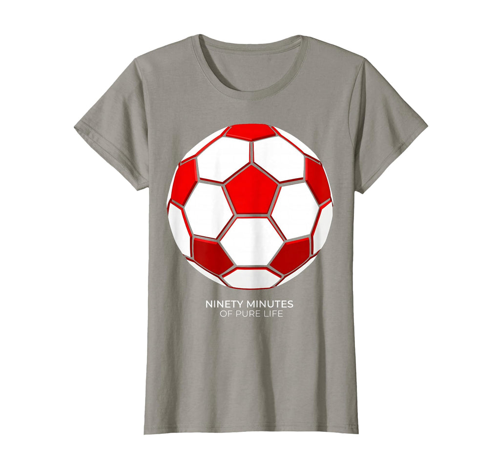 Ninety Minutes Pure Life Soccer T-Shirt - Casual Everyday Wear for Adults - T-Shirt, Sweatshirt, Hoodie