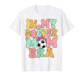 My Soccer Mom Era Groovy Soccer Mom T-Shirt - Minimalist Print for Adults - T-Shirt, Sweatshirt, Hoodie