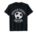 Dekalb County Soccer Distressed 90S T-Shirt - Unique Graphic for Adults - T-Shirt, Sweatshirt, Hoodie