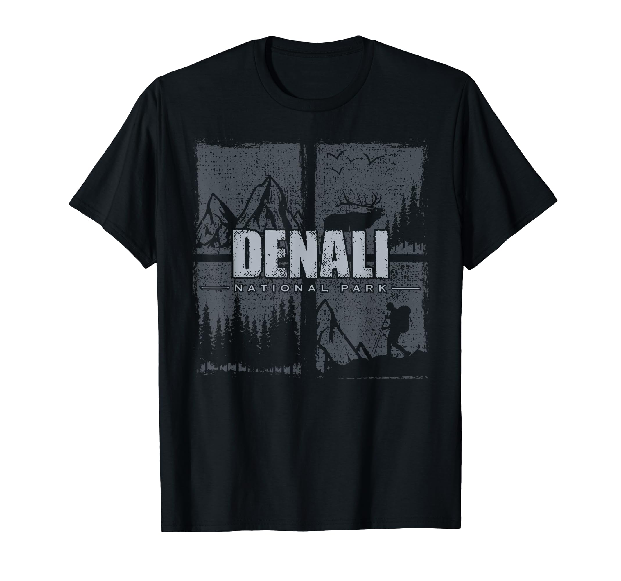 Denali National Park Us Denali T-Shirt - Streetwear Style for Adults - T-Shirt, Sweatshirt, Hoodie
