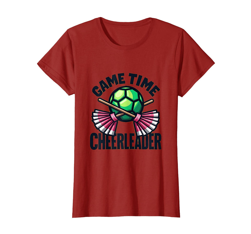 Game Time Cheerleader Soccer Mom T-Shirt - Novelty Apparel for Adults - T-Shirt, Sweatshirt, Hoodie