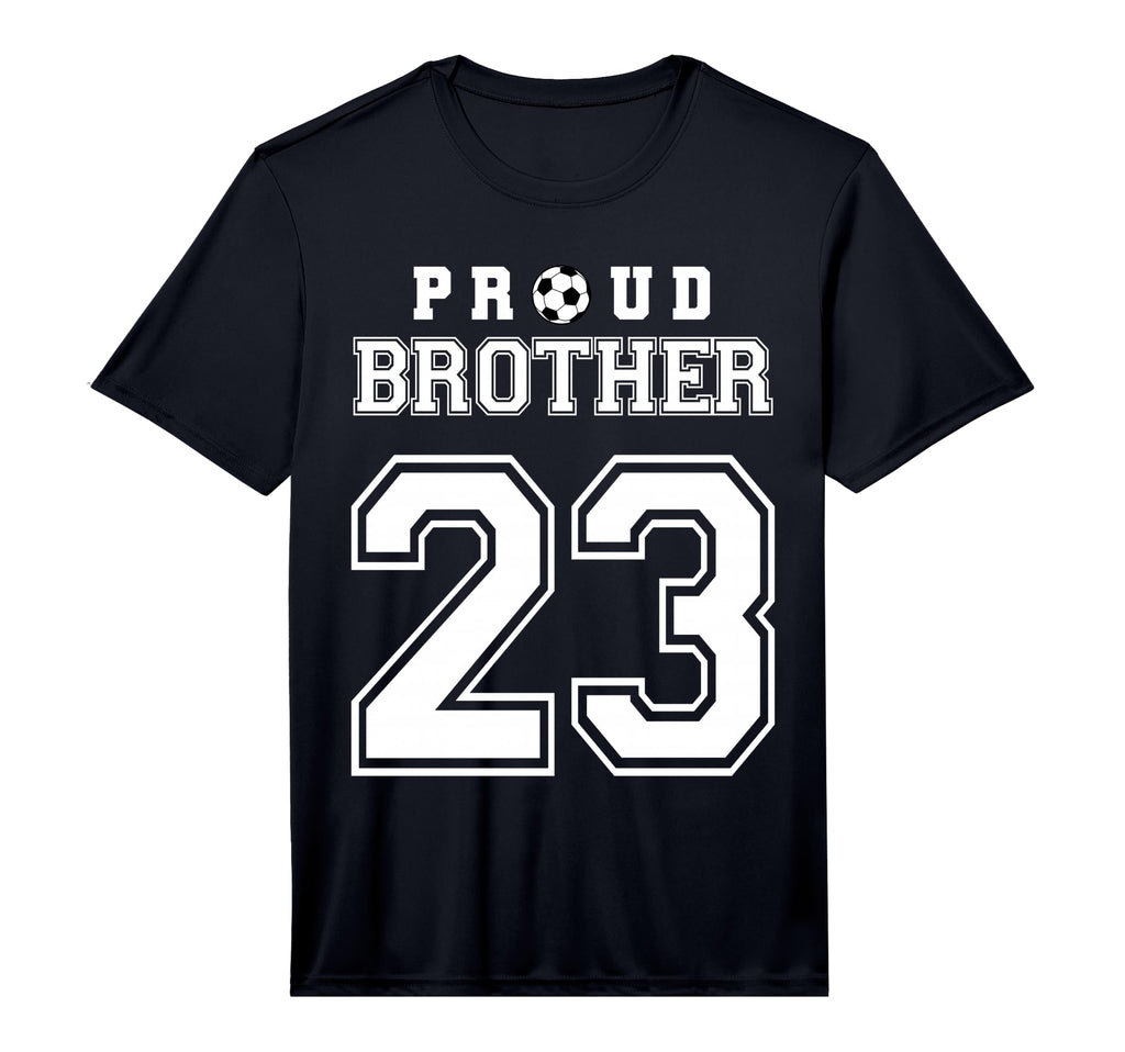 Number 23 Custom Proud Soccer T-Shirt - Fun Novelty Design for Adults - T-Shirt, Sweatshirt, Hoodie