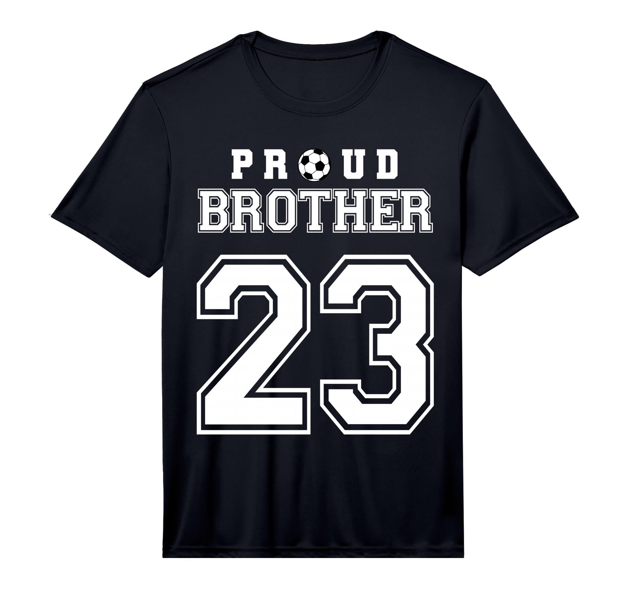 Number 23 Custom Proud Soccer T-Shirt - Fun Novelty Design for Adults - T-Shirt, Sweatshirt, Hoodie