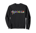 Soccer Goalie Distressed Sweatshirt - Fun Novelty Design Men Women - T-Shirt, Sweatshirt, Hoodie