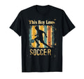 Soccer This Loves Soccer Sports Fan T-Shirt - Graphic Print Unisex - T-Shirt, Sweatshirt, Hoodie
