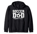 Soccer Dad Play Ball Sports Father Daddy Gift Hoodie - Graphic Print Unisex - T-Shirt, Sweatshirt, Hoodie