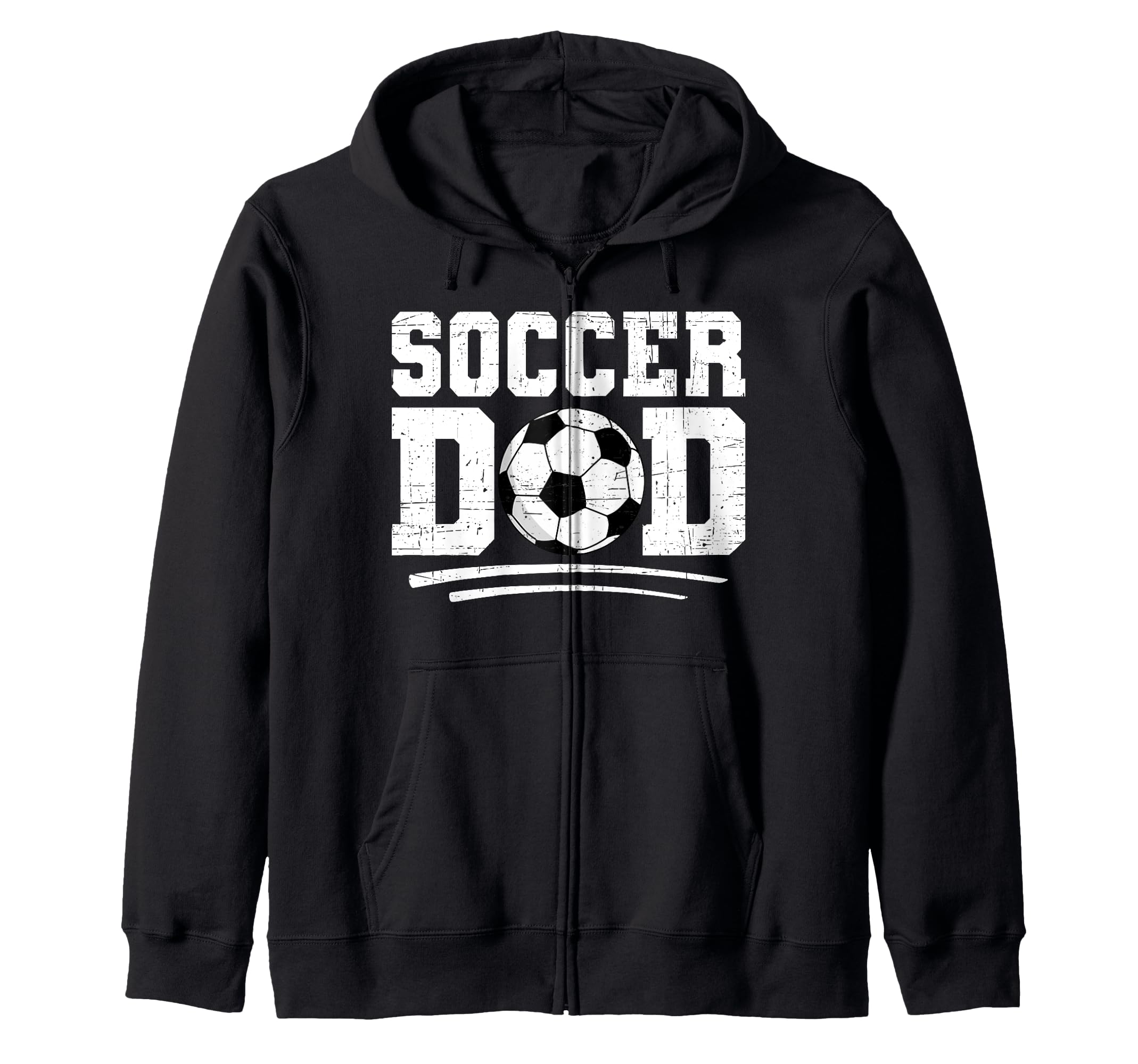 Soccer Dad Play Ball Sports Father Daddy Gift Hoodie - Graphic Print Unisex - T-Shirt, Sweatshirt, Hoodie